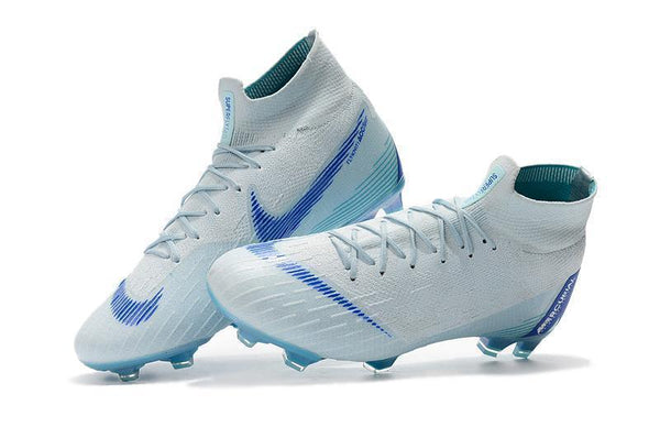 NIKE Mercurial Superfly VI 360 Elite FG Light Blue Nike Blue - SocSports
