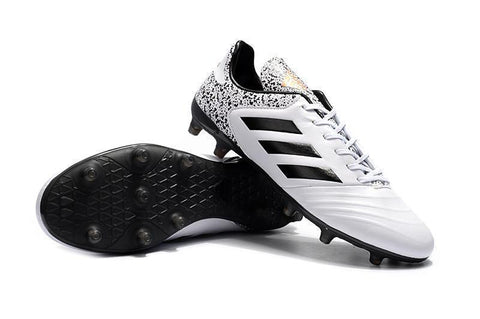 Adidas Copa 17.1 FG Soccer Cleats White Black Tactile Gold Metallic - SocSports