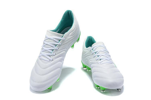 Adidas Copa 19.1 FG White Green - SocSports