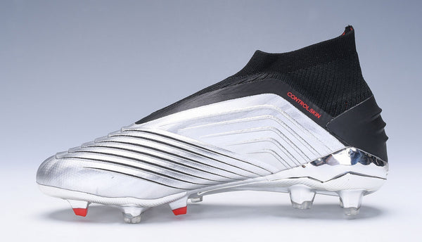Adidas Predator 19.1 FG Silver Black - SocSports
