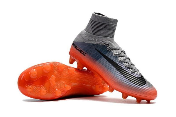 Shoes Metallic Wolf Grey Nike Mercurial Superfly V Cr7 Fg Hematite Cool Grey