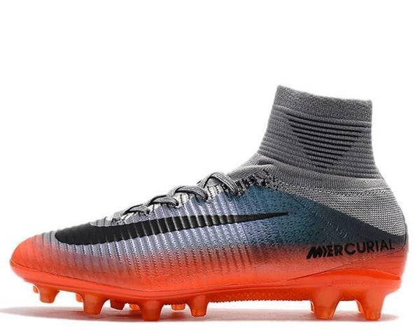 Shoes Metallic Wolf Grey Nike Mercurial Superfly V Cr7 Fg Hematite Cool Grey