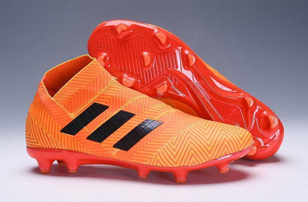 adidas Nemeziz 18+ FG Orange Black - SocSports