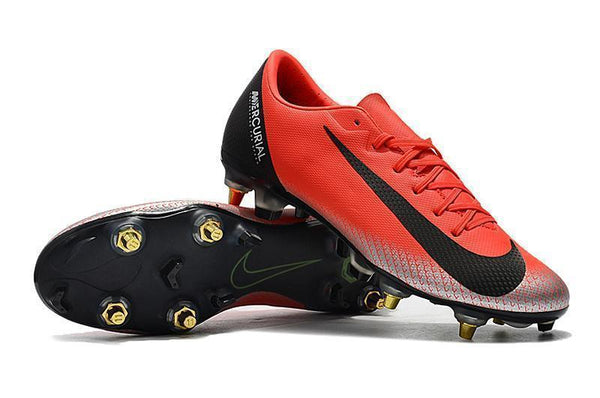 Nike Mercurial Vapor XII PRO SG Red Black - SocSports