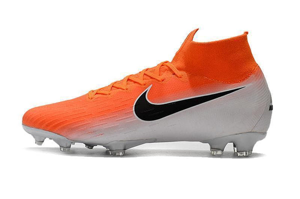 NIKE Mercurial Superfly VI 360 Elite FG Silver Orange - SocSports