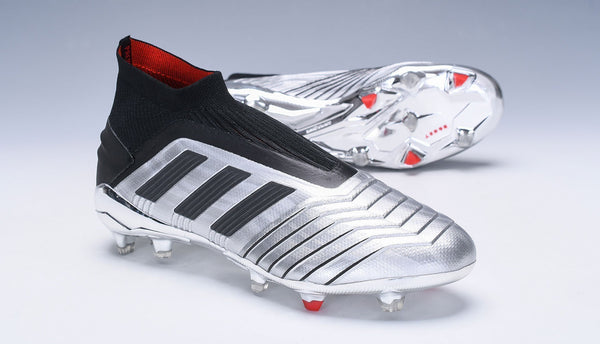 Adidas Predator 19.1 FG Silver Black - SocSports