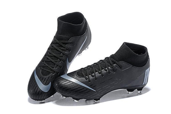 NIKE Mercurial Superfly VI 360 Elite FG Black Grey - SocSports