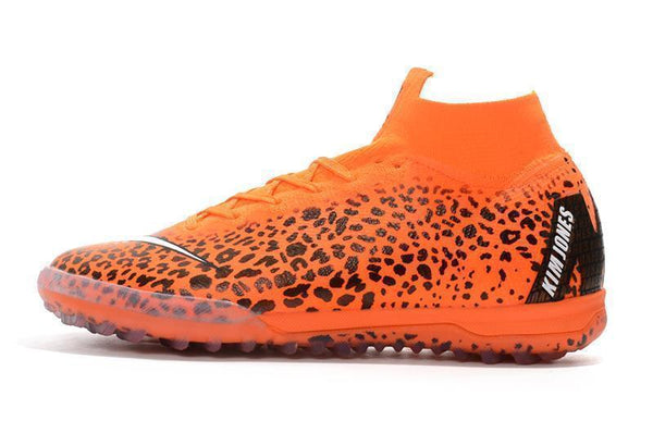 Nike Mercurial Superfly KJ VI Elite TF Orange Black - SocSports