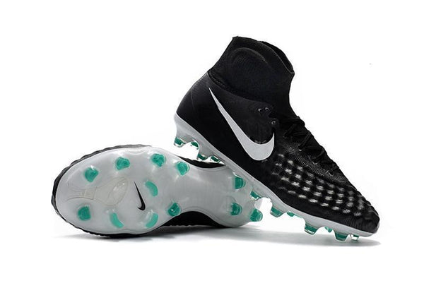 Nike Magista obra II FG Black White - SocSports