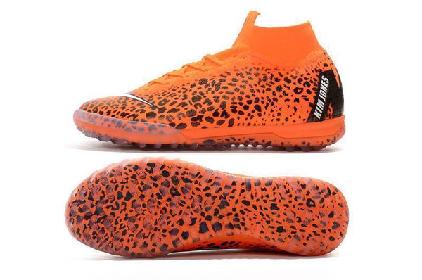 Nike Mercurial Superfly KJ VI Elite TF Orange Black - SocSports