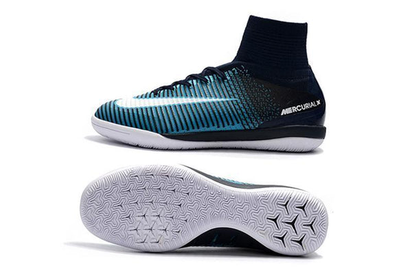 Nike MercurialX Proximo II IC IC0062 Obsidian White Gamma Blue - SocSports