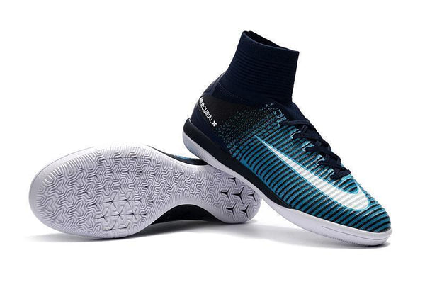 Nike MercurialX Proximo II IC IC0062 Obsidian White Gamma Blue - SocSports
