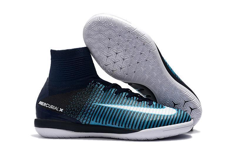 Nike MercurialX Proximo II IC IC0062 Obsidian White Gamma Blue - SocSports