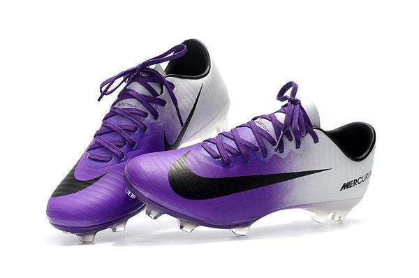 Nike Mercurial Vapor XI FG Soccer Cleats Purple White - SocSports
