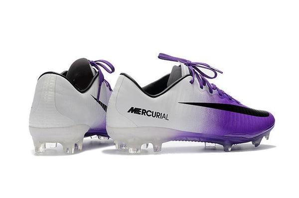 Nike Mercurial Vapor XI FG Soccer Cleats Purple White - SocSports