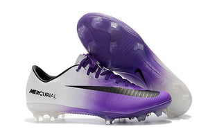 Nike Mercurial Vapor XI FG Soccer Cleats Purple White - SocSports