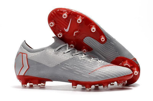 NIKE Mercurial Superfly VI 360 Elite AG High Low Silver Red - SocSports