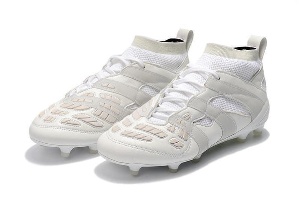 Adidas Predator Accelerator David Beckham FG Soccer Cleats White - SocSports