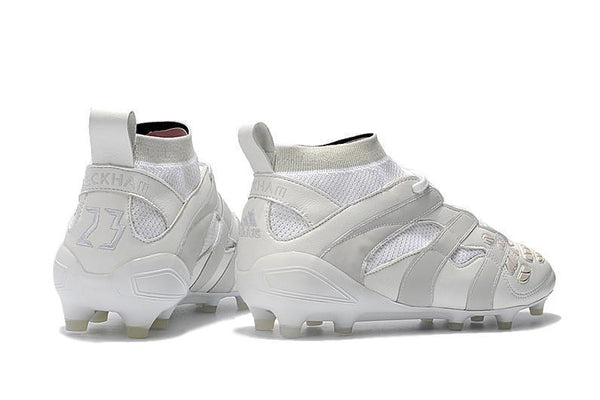 Adidas Predator Accelerator David Beckham FG Soccer Cleats White - SocSports