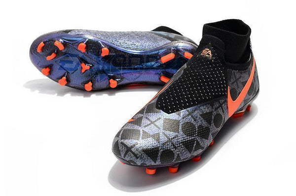 Nike Phantom Vision Elite DF FG Black Orange - SocSports