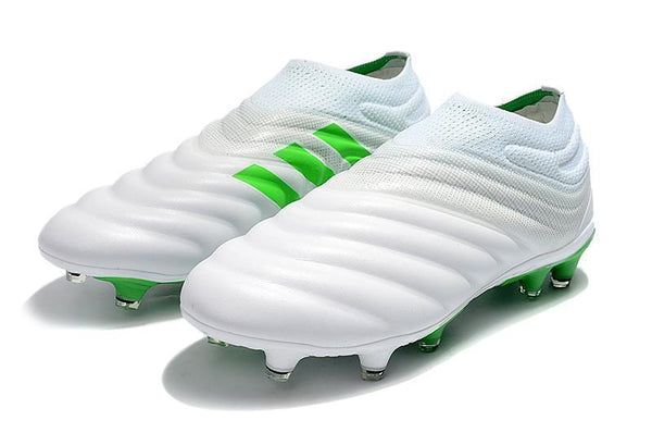 Adidas Copa 19+ FG White Green - SocSports