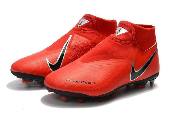 Nike Phantom Vision Elite DF FG Soccer Cleats Orange Black - SocSports