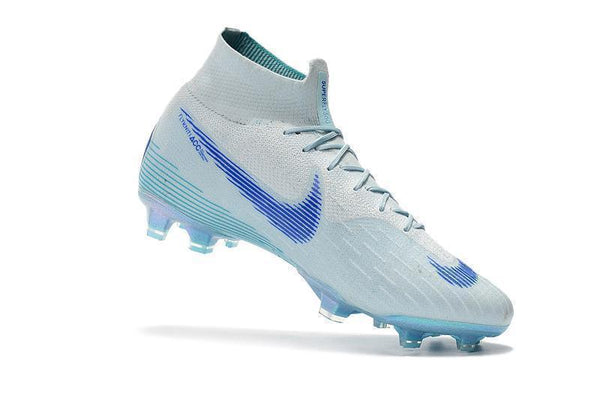 NIKE Mercurial Superfly VI 360 Elite FG Light Blue Nike Blue - SocSports