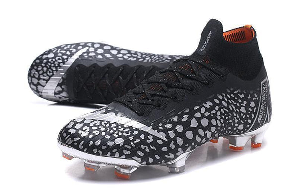 Nike Mercurial Superfly VI Elit FG Black White Leopard High Cut - SocSports