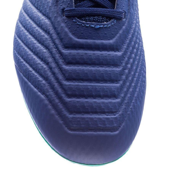 Adidas Predator 18.3 AG/FG Soccer Cleats Royal Blue White Green - SocSports