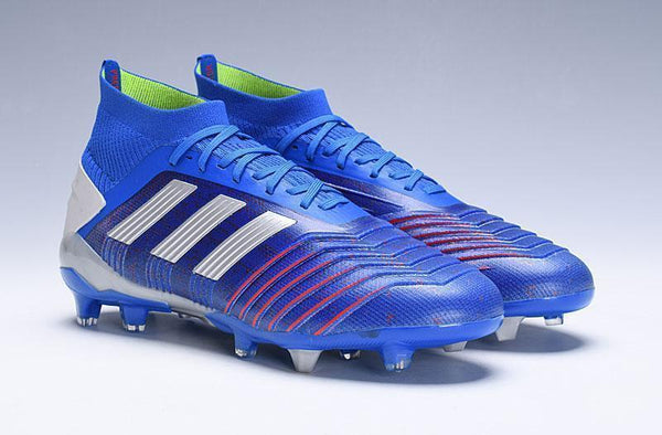 Adidas Predator 19.1 FG Blue Red - SocSports