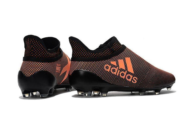 Adidas X 17+ Purechaos FG Soccer Cleats Orange Black - SocSports