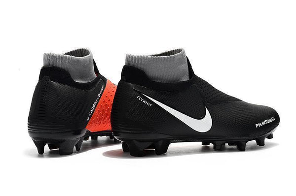 Nike Phantom Vision Elite DF FG Black Orange White - SocSports