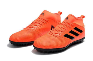 Adidas ACE TF Super Soccer Cleats Shoes Orange Black