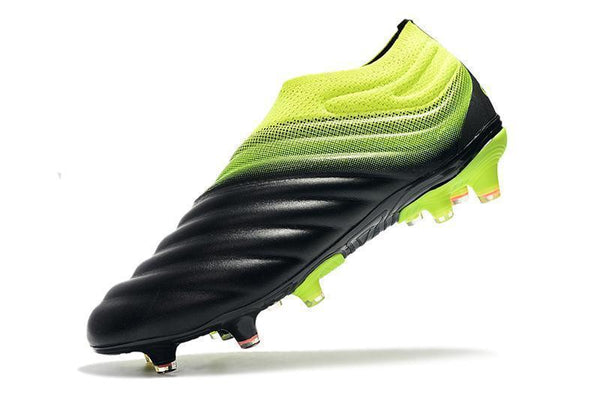 Adidas Copa 19+ FG Black Yellow Green - SocSports