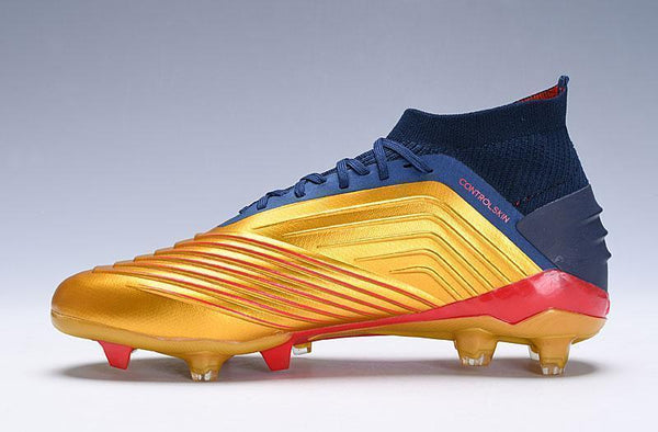 Adidas Predator 19.1 FG Orange Blue - SocSports