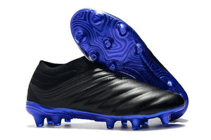 Adidas Copa 19+ FG Black Blue Studs - SocSports