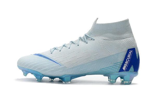 NIKE Mercurial Superfly VI 360 Elite FG Light Blue Nike Blue - SocSports