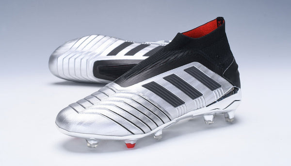 Adidas Predator 19.1 FG Silver Black - SocSports