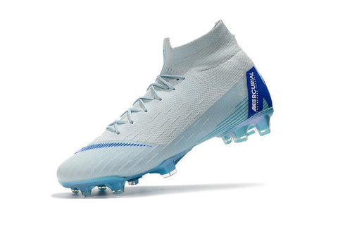 NIKE Mercurial Superfly VI 360 Elite FG Light Blue Nike Blue - SocSports