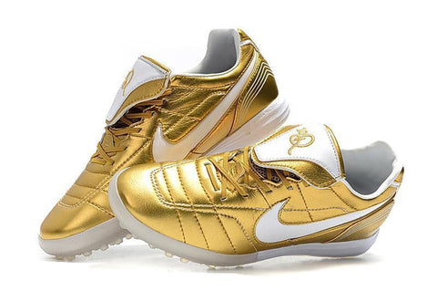 Nike Tiempo Legend VII 7 R10 Elite TF Gold White