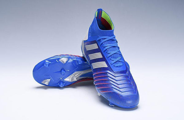 Adidas Predator 19.1 FG Blue Red - SocSports