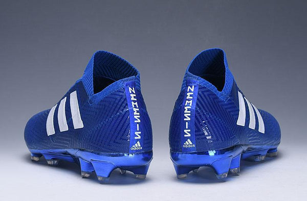 adidas Nemeziz 18+ FG Blue White - SocSports