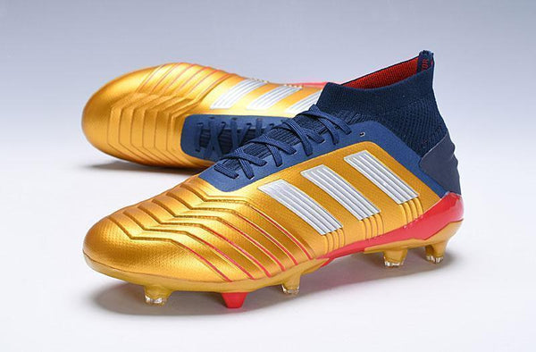 Adidas Predator 19.1 FG Orange Blue - SocSports