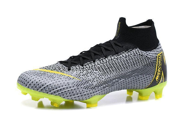 NIKE Mercurial Superfly VI 360 Elite FG Grey Yellow - SocSports