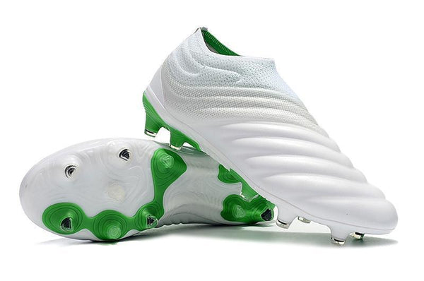 Adidas Copa 19+ FG White Green - SocSports