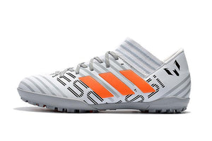 New Adidas Nemeziz series TF Soccer Cleats Shoes White Gray Orange