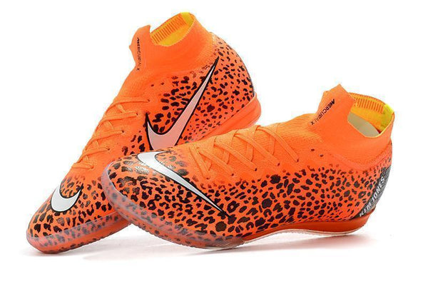 Nike Mercurial Superfly KJ VI Elite IC Orange Black - SocSports