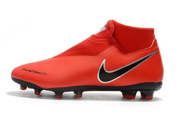 Nike Phantom Vision Elite DF FG Soccer Cleats Orange Black - SocSports