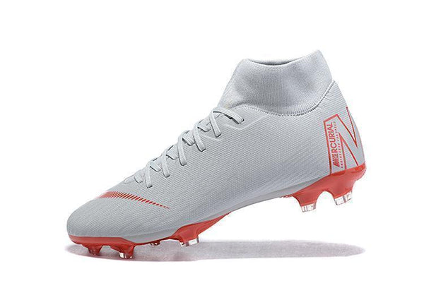 NIKE Mercurial Superfly VI 360 Elite FG Grey Red - SocSports