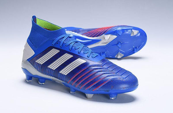 Adidas Predator 19.1 FG Blue Red - SocSports